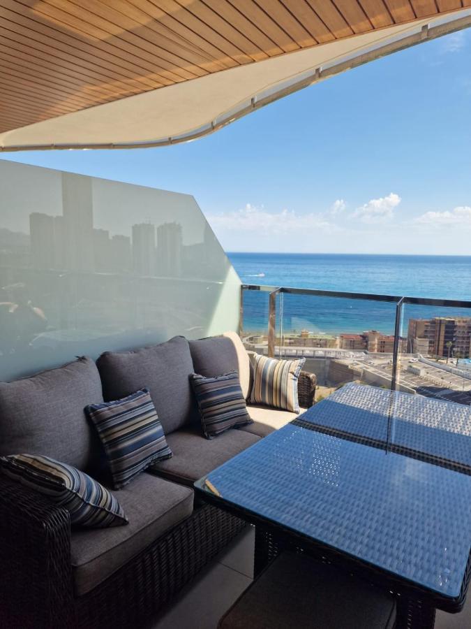 Apartamento Sunset Waves Vistas Al Mar Benidorm Exterior foto