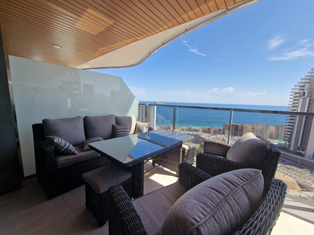 Apartamento Sunset Waves Vistas Al Mar Benidorm Exterior foto