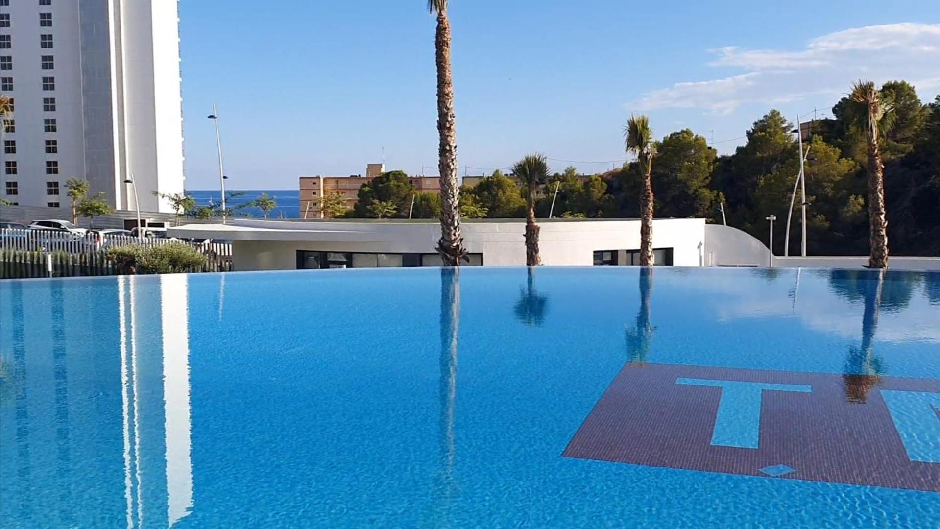 Apartamento Sunset Waves Vistas Al Mar Benidorm Exterior foto