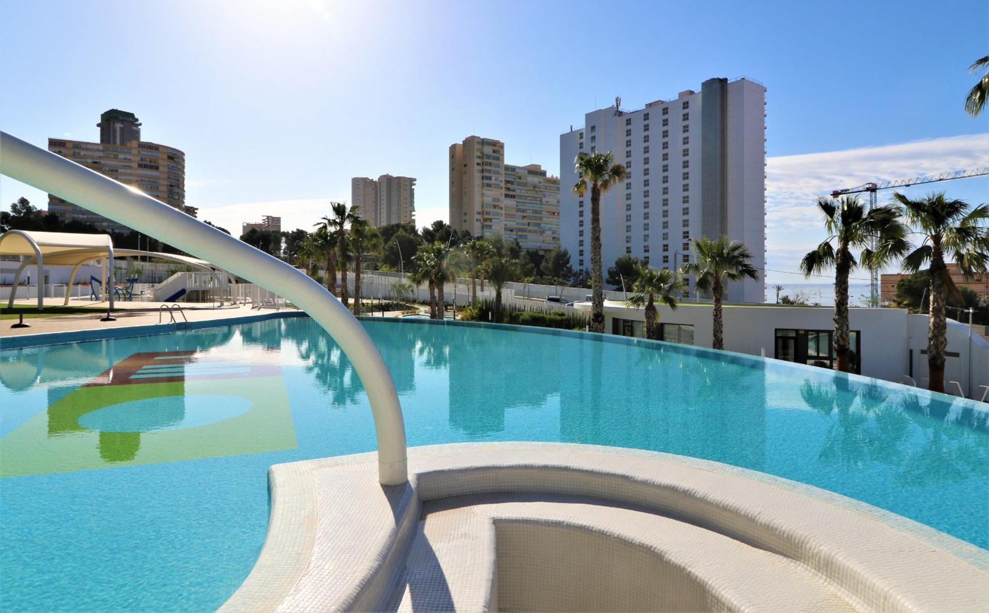 Apartamento Sunset Waves Vistas Al Mar Benidorm Exterior foto